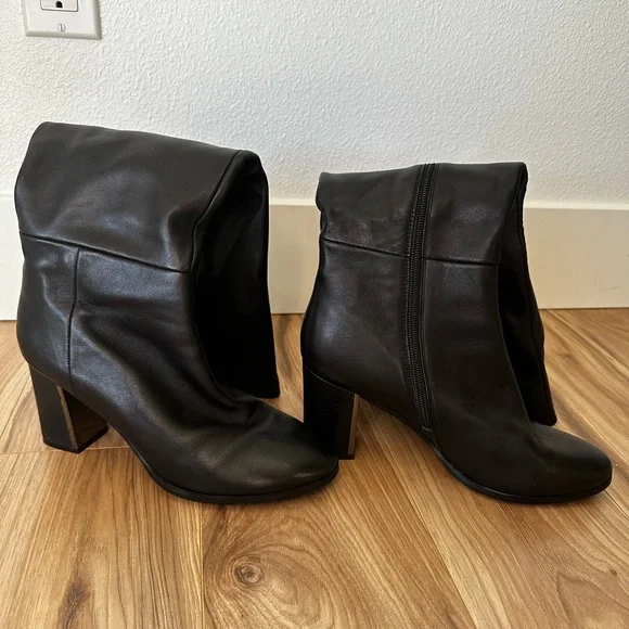 NEW! Leather, Lined, Knee-High Boots - Picture 4 of 8